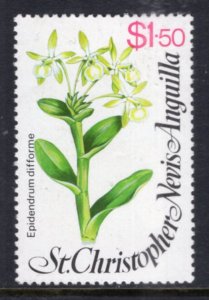 St Kitts Nevis 395 Flower MNH VF