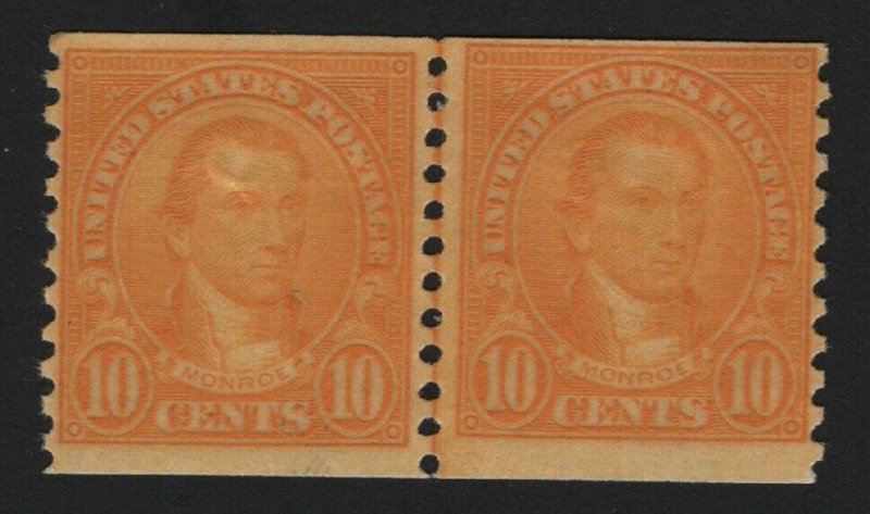 United States MINT Scott Number 603 JOINT LINE PAIR MNH F-VF   - BARNEYS