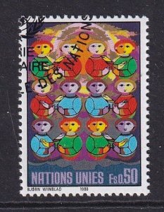 United Nations Geneva  #164  cancelled 1988  for a better world
