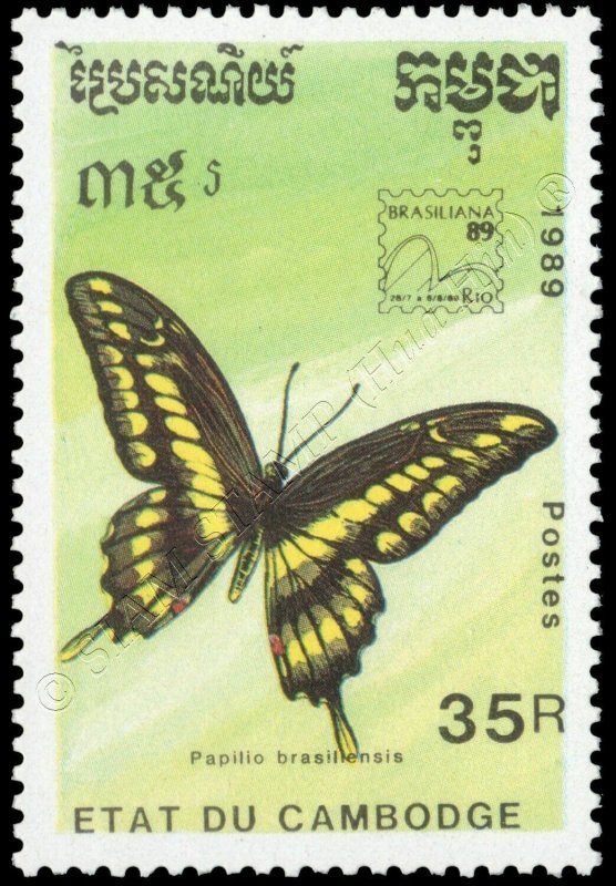 BRASILIANA 89, Rio de Janeiro: Papillon (**)