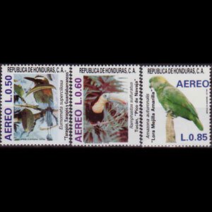 HONDURAS 1987 - Scott# C758-60 Birds Set of 3 LH