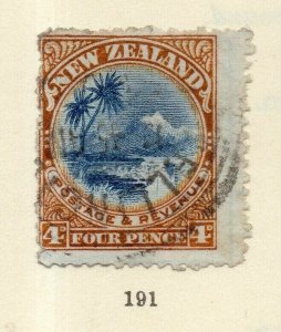 New Zealand 1900s Early Issue Fine Used 4d. NW-166081