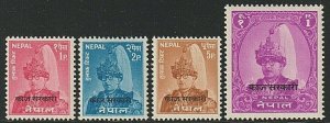 EDSROOM-9861 Nepal O15-O15 MNH 1960-62 Complete Officials