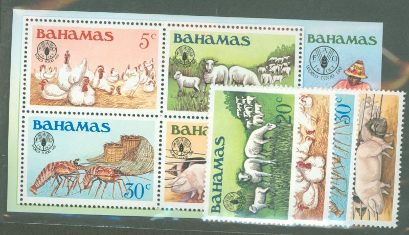 Bahamas #500-503a  Single (Complete Set)