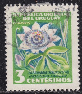 Uruguay 608 Passion Flower 1954