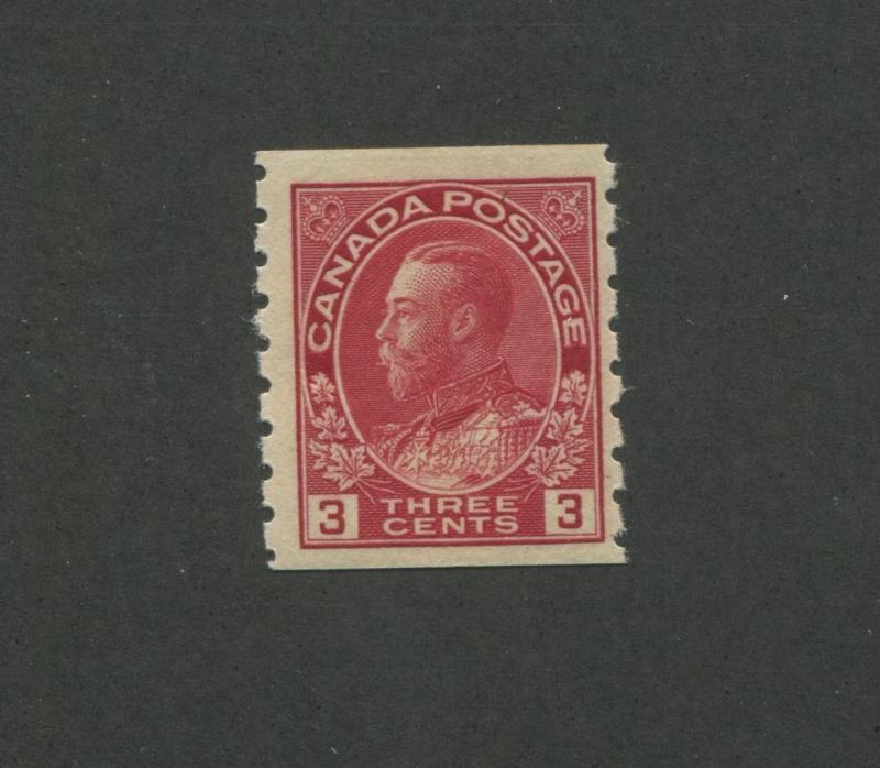 Canada 1924 King George V Admiral Issue 3c Stamp #130 CV $75