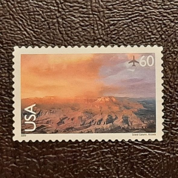 US Scott # C135, used airmail from 1999-2001; Superb centering; off paper