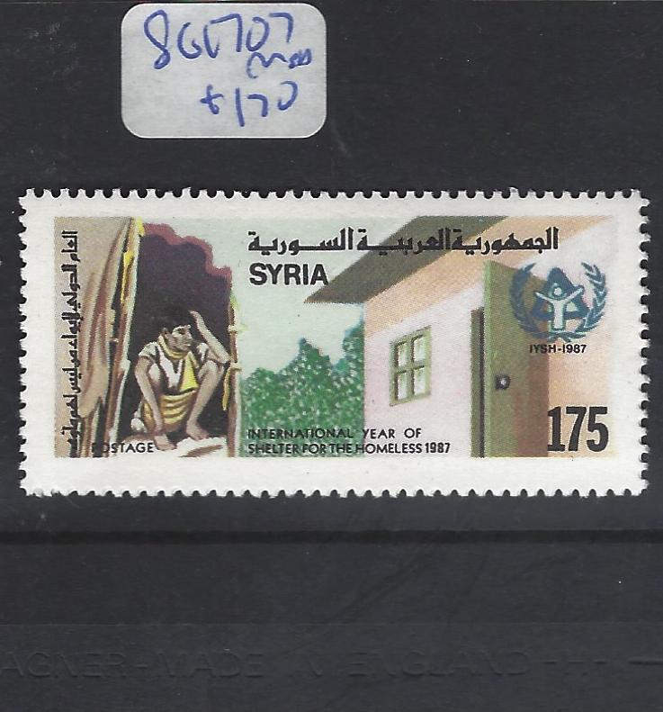 SYRIA   (PP0410B) SG  1707   MNH