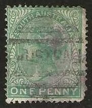 South Australia 97, used.  1893.  (A936)