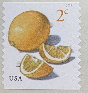 US: 2C LEMON (2018) - MNH