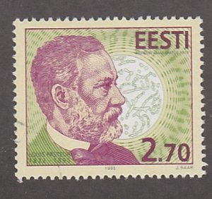 Estonia # 294, Louis Pasteur, Used,