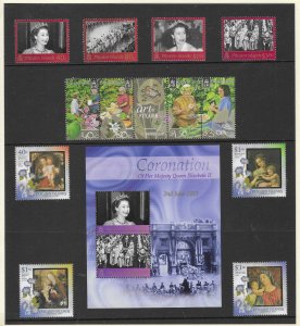 Pitcairn Islands #552-570 2003 Annual Collection (MNH) CV$73.40