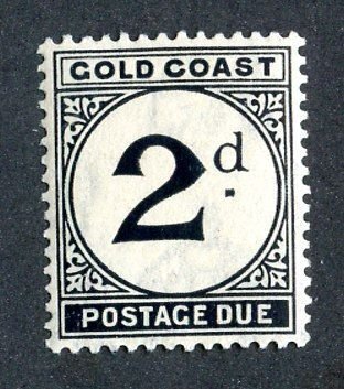 1923 Gold Coast Sc.#J3 mnh** cv $13  (412 BCXX )