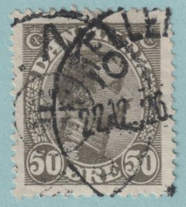 DENMARK - STJ II  STAR CANCEL HL. No. 1 - KFA