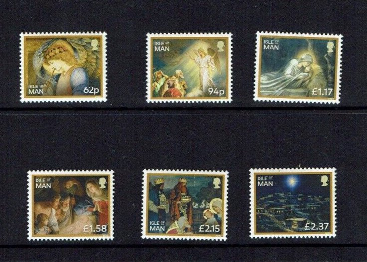 Isle of Man: 2020   Christmas The Story of the Nativity, MNH set