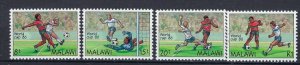 Malawi 482-85 MNH 1986 Soccer (mm1508)