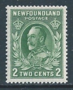 Newfoundland #186 NH 2c George V