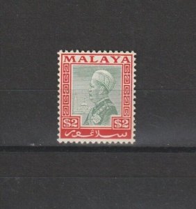 MALAYA/SELANGOR 1935/41 SG 84 MNH