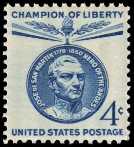 United States - Scott 1125 - Mint-Never-Hinged - Speck on Back