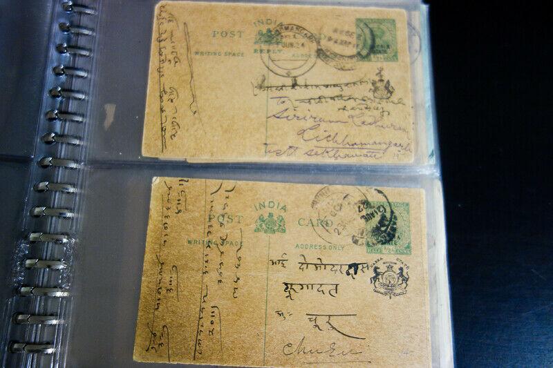 India Early Stationery and Postal Card Lot