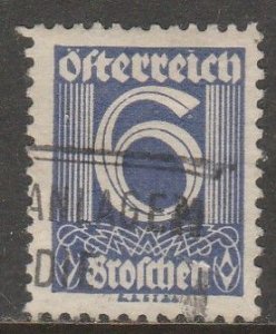 Austria 308, REGULAR ISSUE. USED. F-VF. (857)