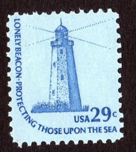 Scott #1605 Sandy Hook Lighthouse Single Stamp - MNH