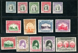 [PAKISTAN] Bahawalpur 1949 3p-10r SG 19-32 / SC 2-15 (MNH)