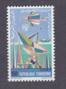 1979 Tunisia 957 Satellite Dish / Satellites