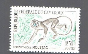 CAMEROUN SCOTT#358 1962 MOUSTACHED GUENON - MNH