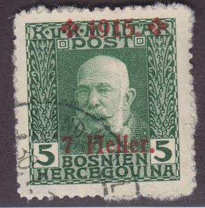 Bosnia & Herzegovina B5 Franz Josef.o/p 1915