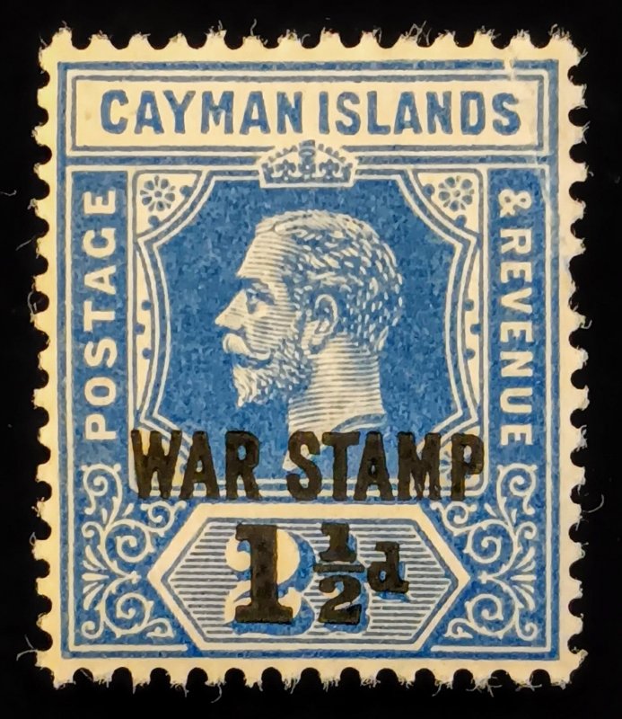 This is CAYMAN ISLANDS SG n.55 1917  MINT