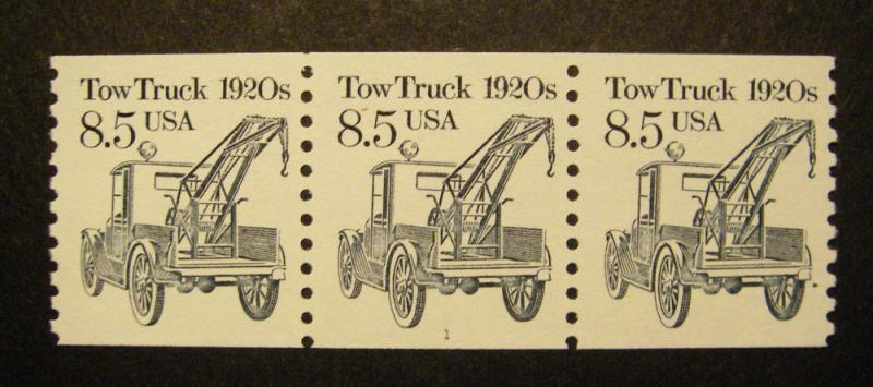 Scott 2129, 8.5 cent Tow Truck, PNC3 #1, MNH Transportation Beauty