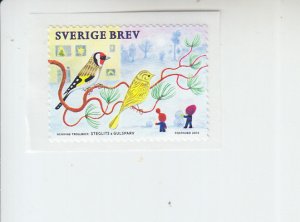 2019 Sweden Christmas SA Coil (Scott NA) MNH