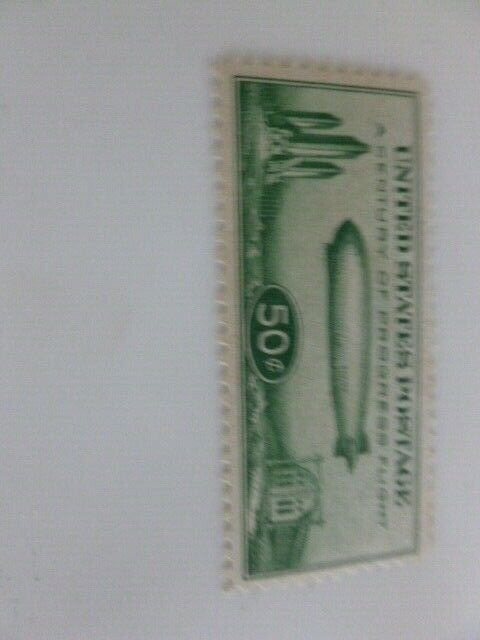 United States Scott C18 the 1933 CHICAGO  CENTURY OF PROGRESS ZEPPELIN AIRMAIL
