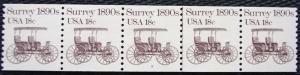 US #1907 MNH PNC5 #6, Surrey SCV $3.00 