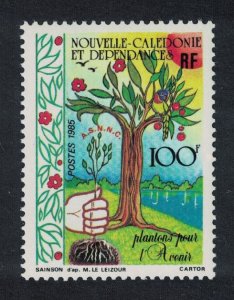 New Caledonia Planting for the Future 1985 MNH SG#773