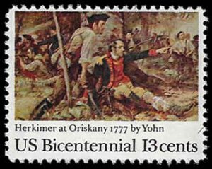 U.S. #1722 MNH; 13c Painting - Herkimer @ Oriskany by Yohn (1977)