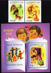 Azerbaijan 2010 ☀ EUROPA Stamps - Children's Books ☀ MNH**