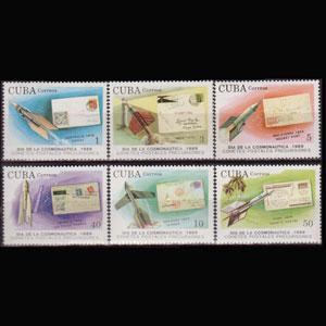 CUBA 1989 - Scott# 3116-21 Cosmonauts Day Set of 6 NH