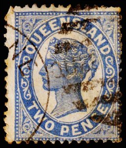 Queensland Scott 105 (1895) Used F M