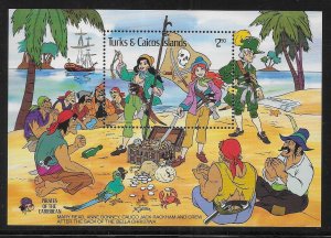 Turks & Caicos Islands 695-704 Disney Pirates of the Caribbean MNH c.v. $19.25