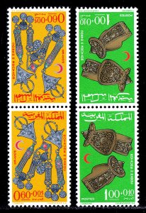 Morocco - Scott #B12a, B13a - MNH - See description - SCV $7.75