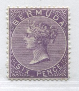 Bermuda QV 1903 6d mint o.g. hinged