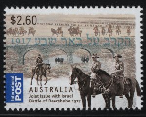 Australia 2013 MNH Sc 3915 $2.60 Australian Light Horse Beersheba Joint Israel