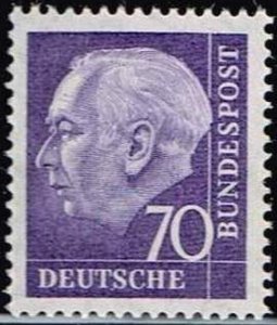 Germany 1957,Sc.#759 MNH, Theodor Heuss