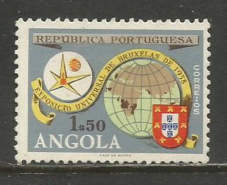 Angola   #408  MH  (1958)  c.v. $0.75