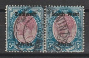 SOUTH WEST AFRICA 1923 SG 25 USED Cat  £150