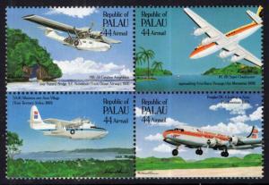 Palau C13a Airplanes MNH VF