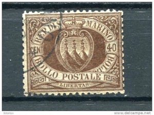San Marino 1892 Sc 18 Used