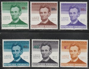 Rwanda 392-97 Full Set of 6